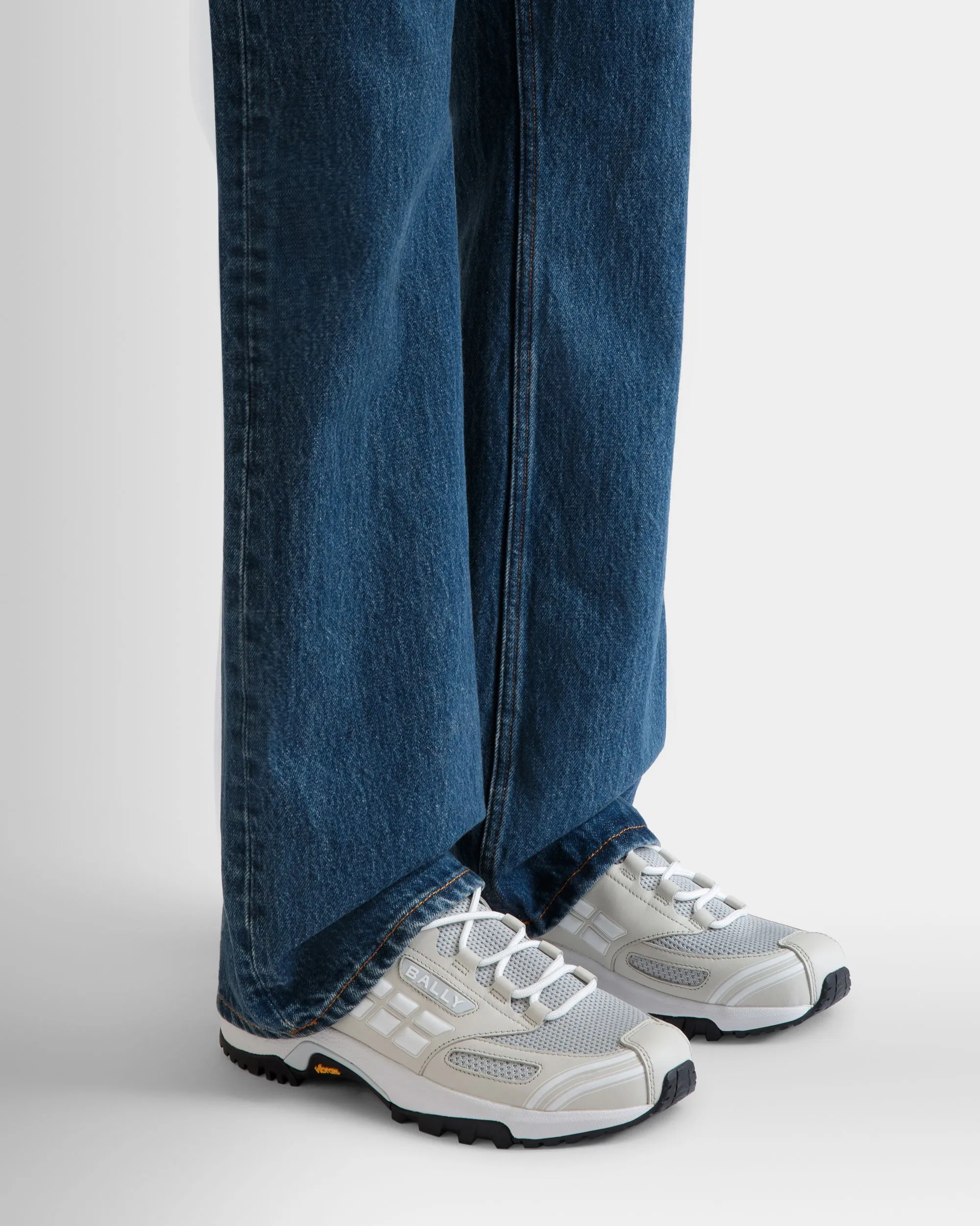 Faster Sneaker in Dusty White Knit