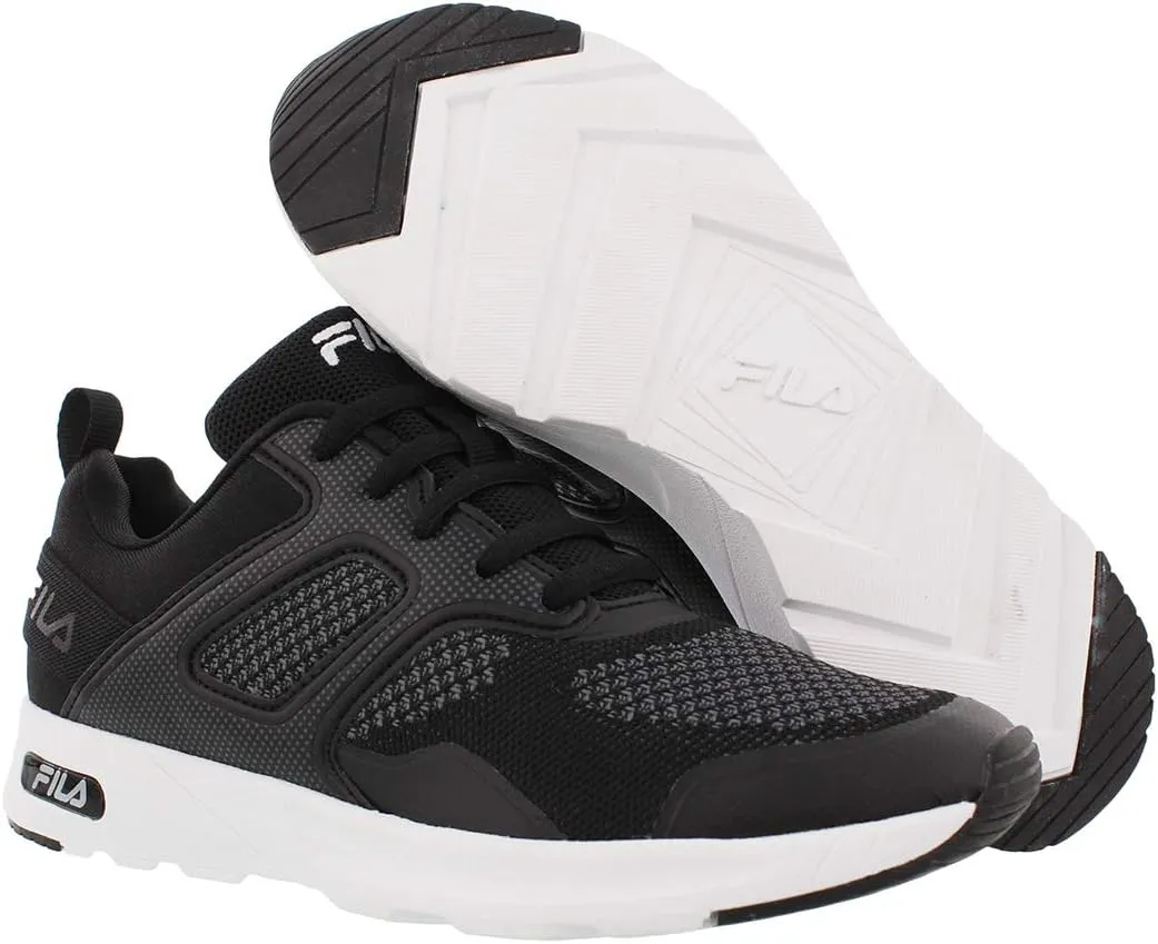 Fila Womens Memory Frame V6 Sneaker - Grey Purple/Black White