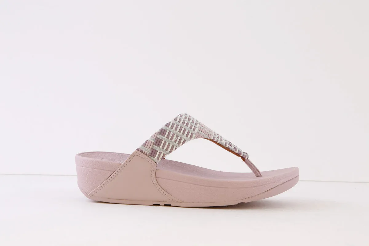 FITFLOP - LULU ART-DEN TOE-POST MULE - LILAC