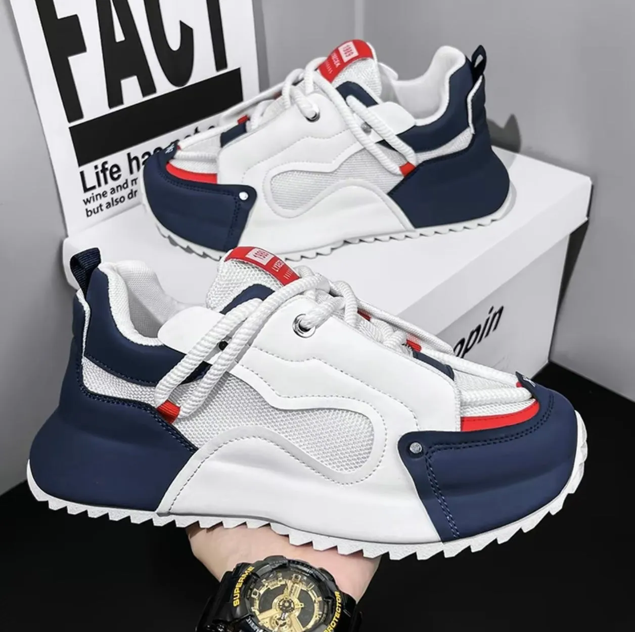 fitness fashionable Hot-selling casual, wear-resistant, sweat shoe training lightweight, Men's proof, breathable, skateboarding shoes soled, shoes, anti shoes, Sporty thick slip, sports comfortable, Exquisite