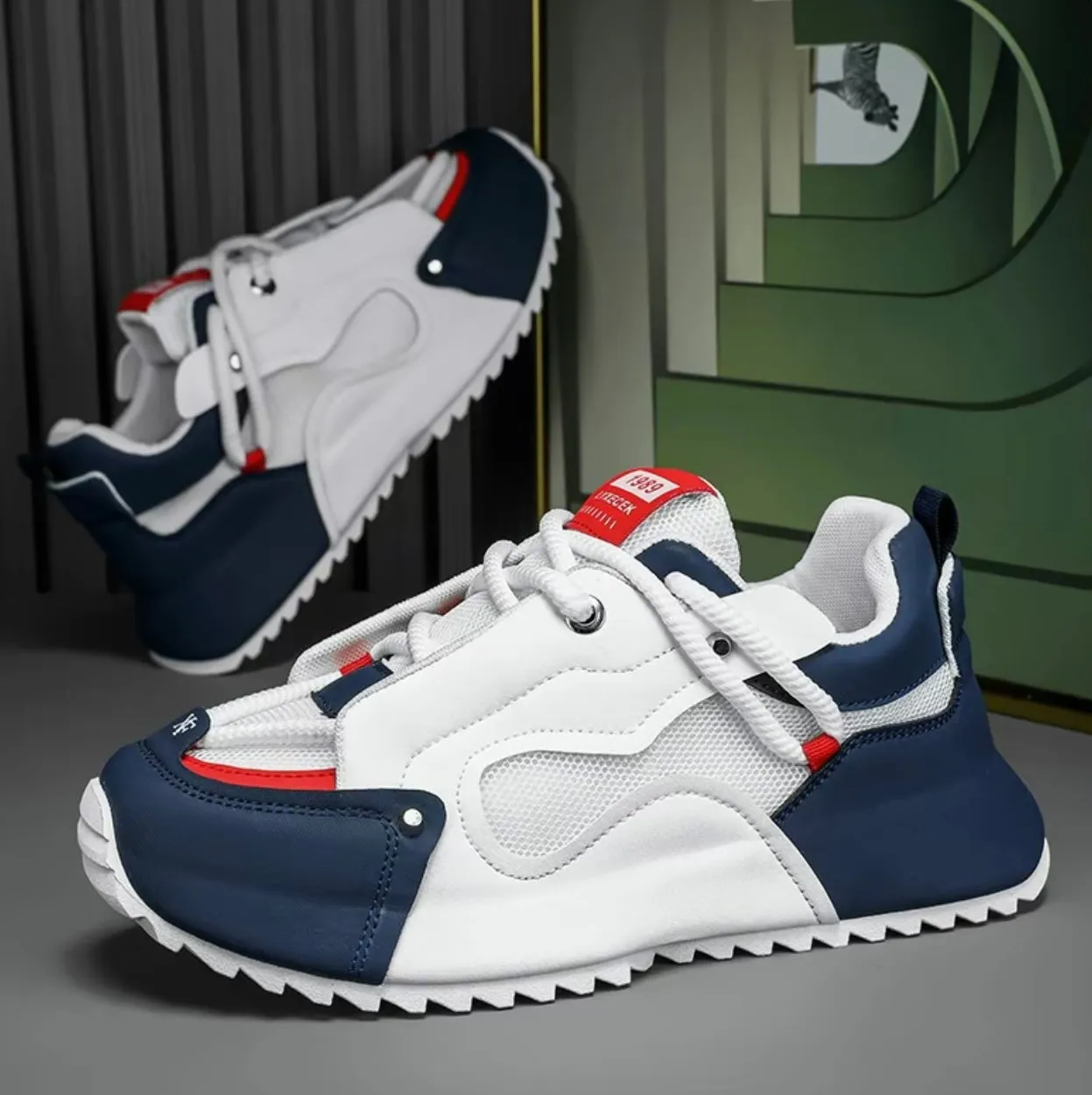 fitness fashionable Hot-selling casual, wear-resistant, sweat shoe training lightweight, Men's proof, breathable, skateboarding shoes soled, shoes, anti shoes, Sporty thick slip, sports comfortable, Exquisite