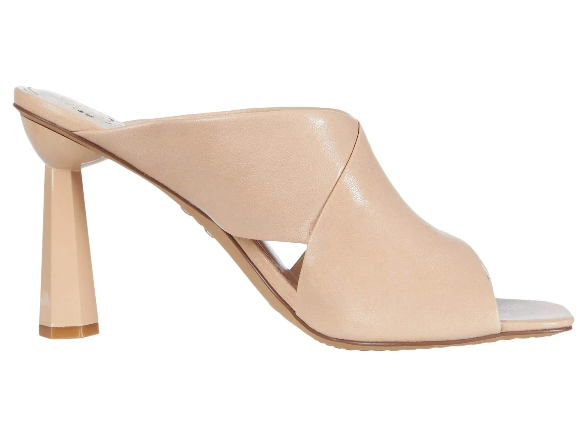 Friendly support Heel BISQUE Averessa Camuto Mule Wrapped Women's First-dibs sale Vince Peep-Toe