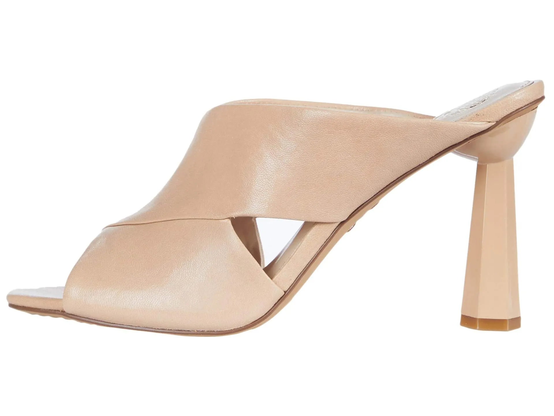 Friendly support Heel BISQUE Averessa Camuto Mule Wrapped Women's First-dibs sale Vince Peep-Toe