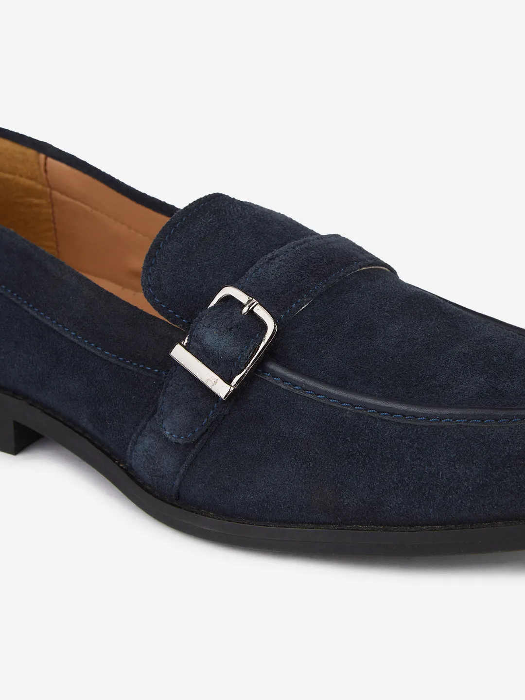 Genuine Leather Suede Loafer Shoes