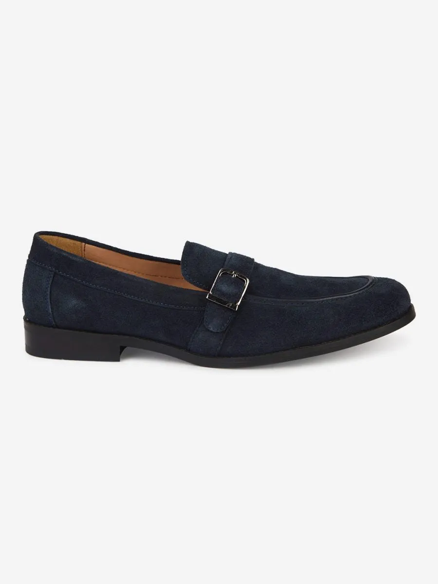 Genuine Leather Suede Loafer Shoes