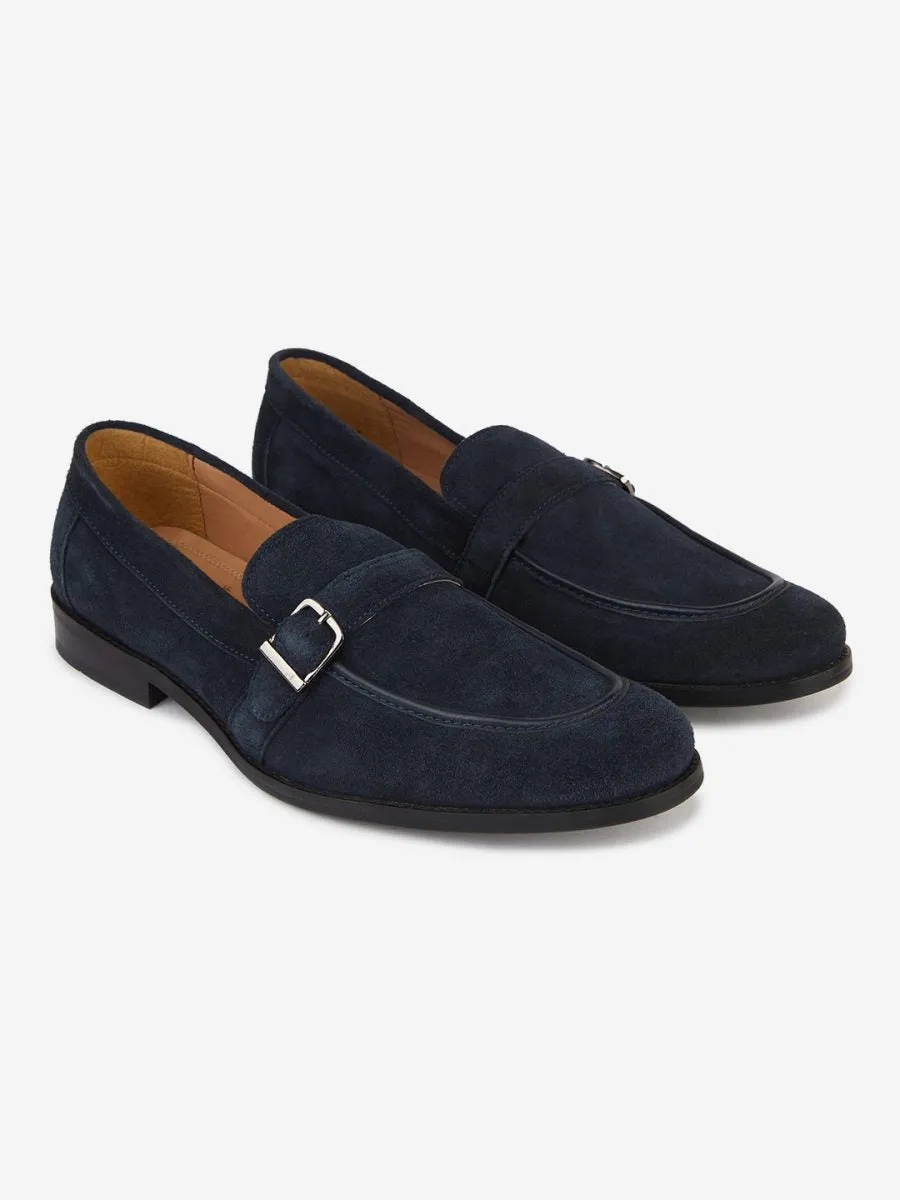 Genuine Leather Suede Loafer Shoes