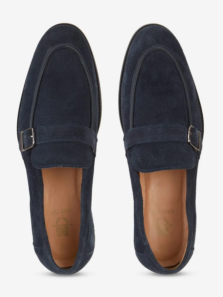 Genuine Leather Suede Loafer Shoes