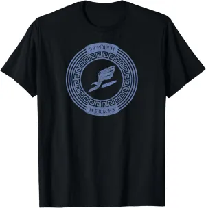 Greek God T Shirt Hermes Winged Sandal Messenger T-Shirt