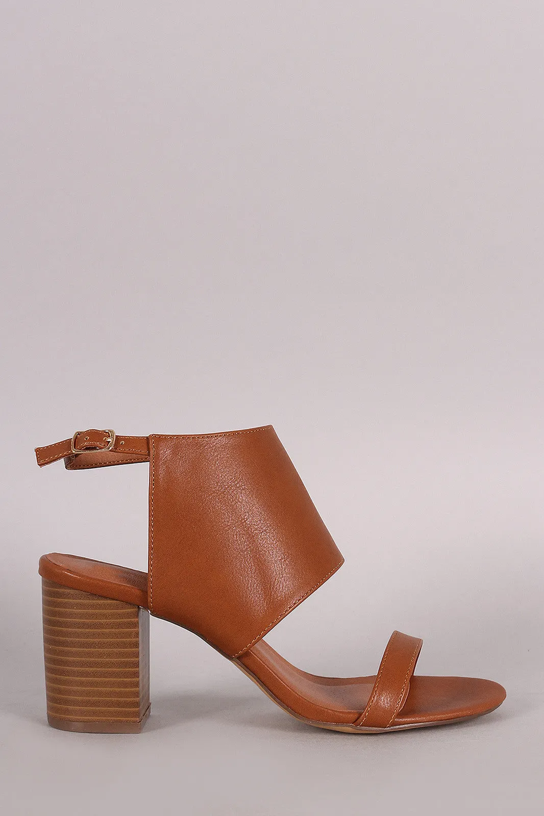 Heel Superior Rich collection Toe Chunky Mule Open Slingback
