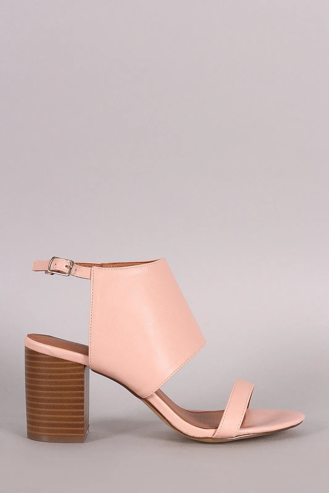 Heel Superior Rich collection Toe Chunky Mule Open Slingback