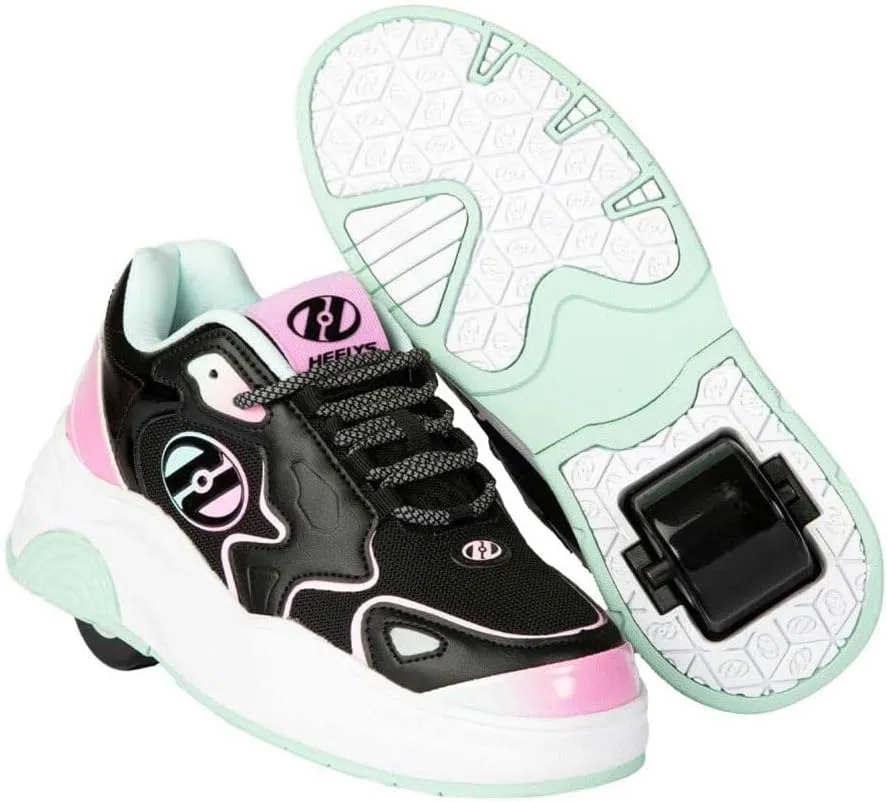 HEELYS Unisex-Child Mega Pro Wheeled Heel Shoe