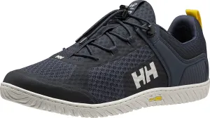 Helly-Hansen Mens HP Foil V2 Lightweight Breathable Sailing Watersports Shoes, 597 Navy/Off White - 10.5