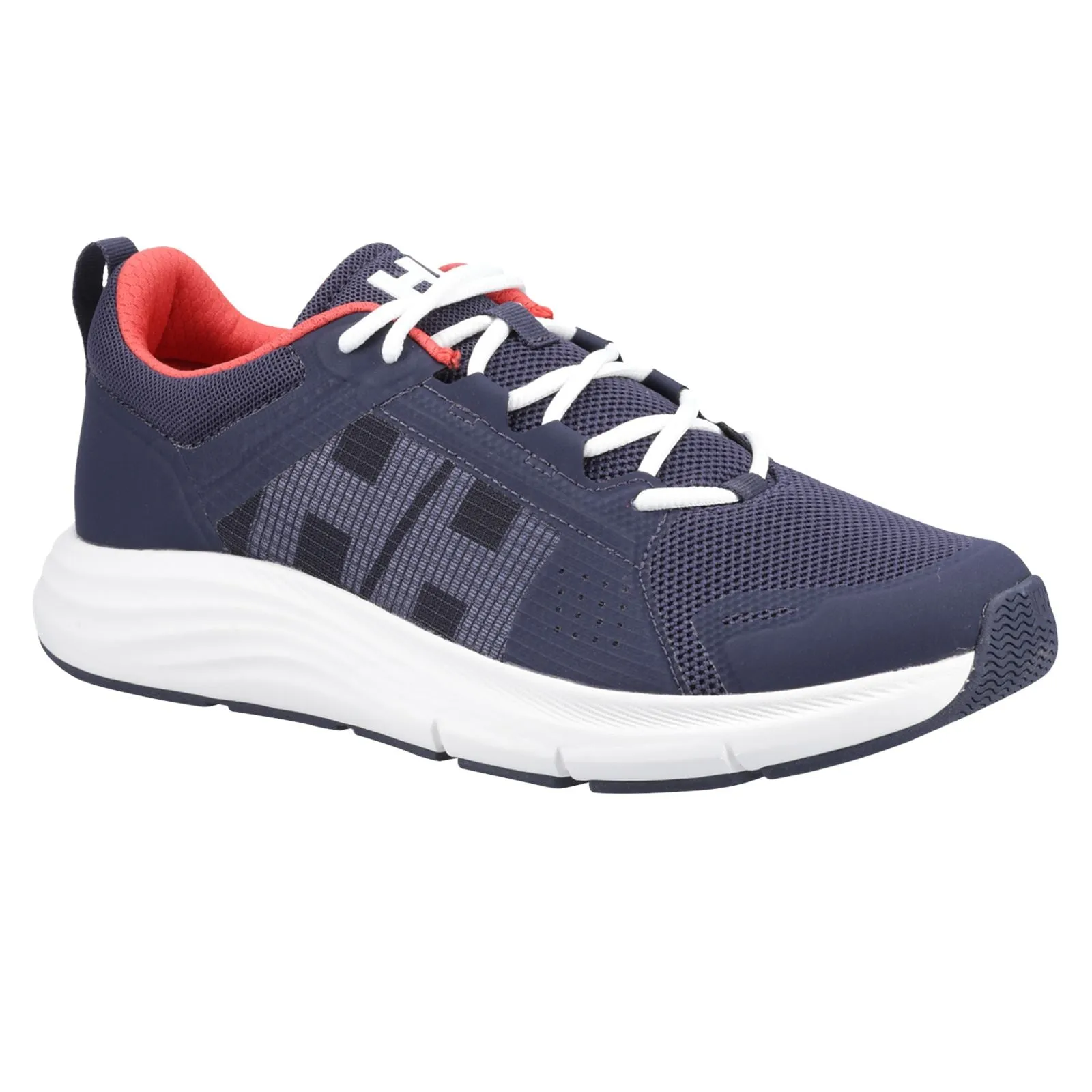 Helly Hansen Sport AHIGA EVO 5 Polyester Men's Navy/Alert Red Trainers