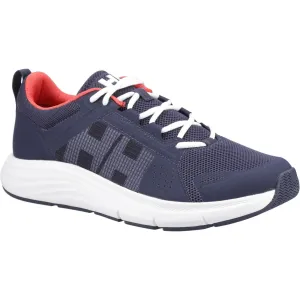 Helly Hansen Sport Men's AHIGA EVO 5 Trainers in Navy/Alert Red