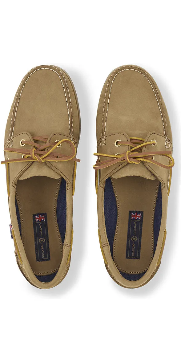 Henri Lloyd Arkansa Deck Shoe Caramel Nubuck