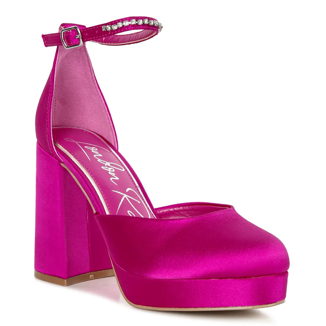 Hettie Mid Heel Sandals