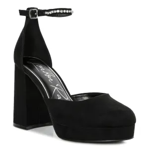 Hettie Mid Heel Sandals
