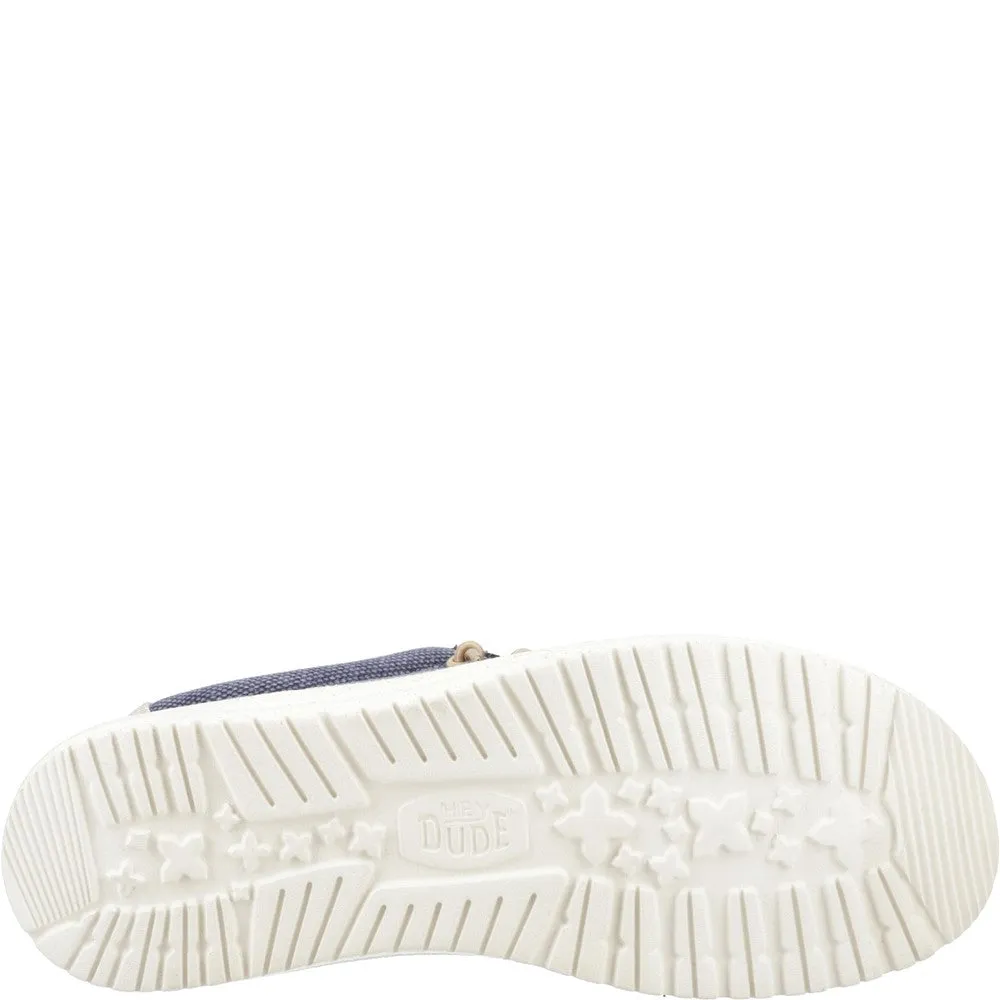 HEYDUDE Wally Coastline Jute Shoe
