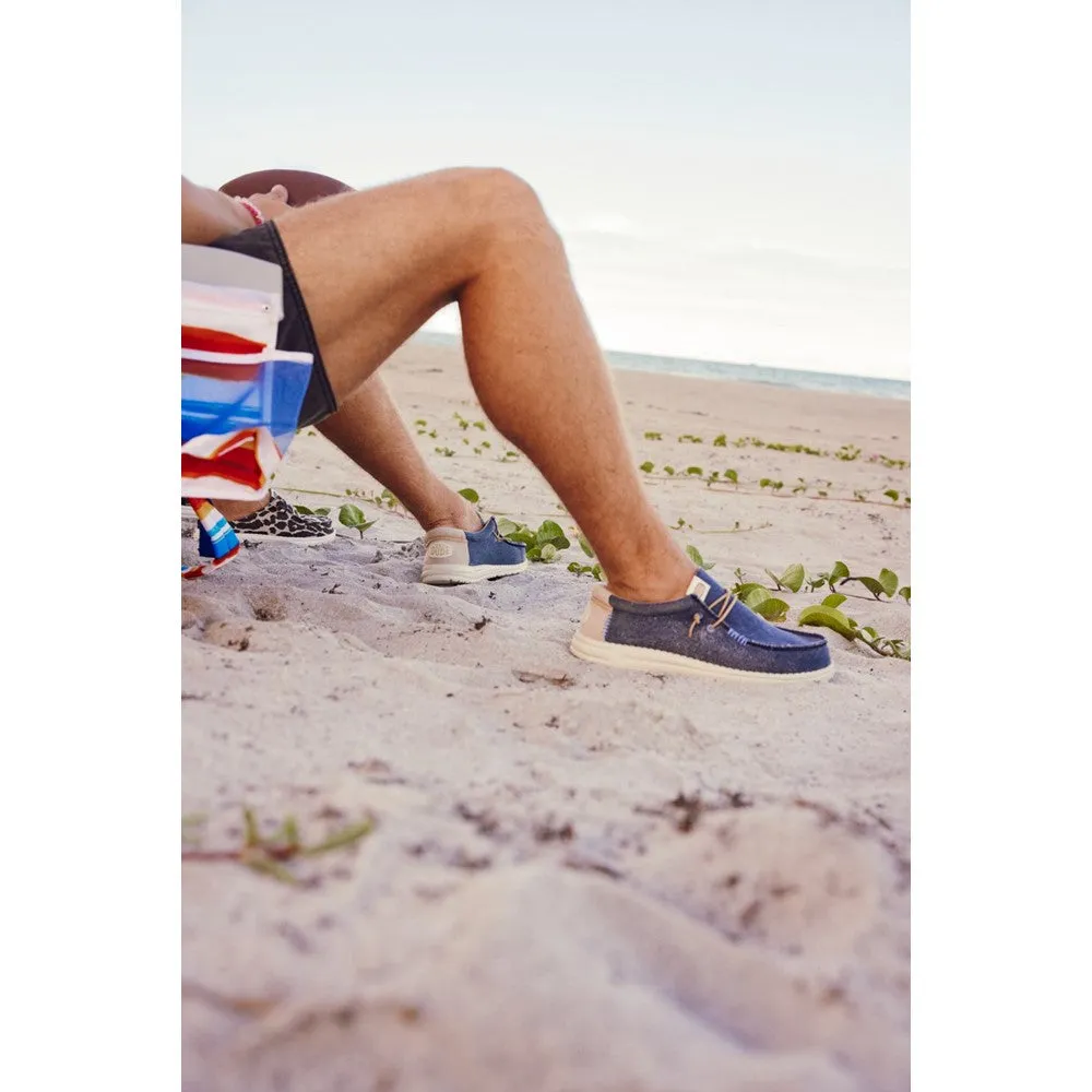 HEYDUDE Wally Coastline Jute Shoe