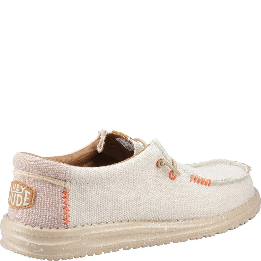 HEYDUDE Wally Coastline Jute Shoe