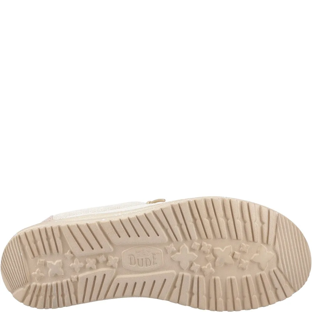 HEYDUDE Wally Coastline Jute Shoe