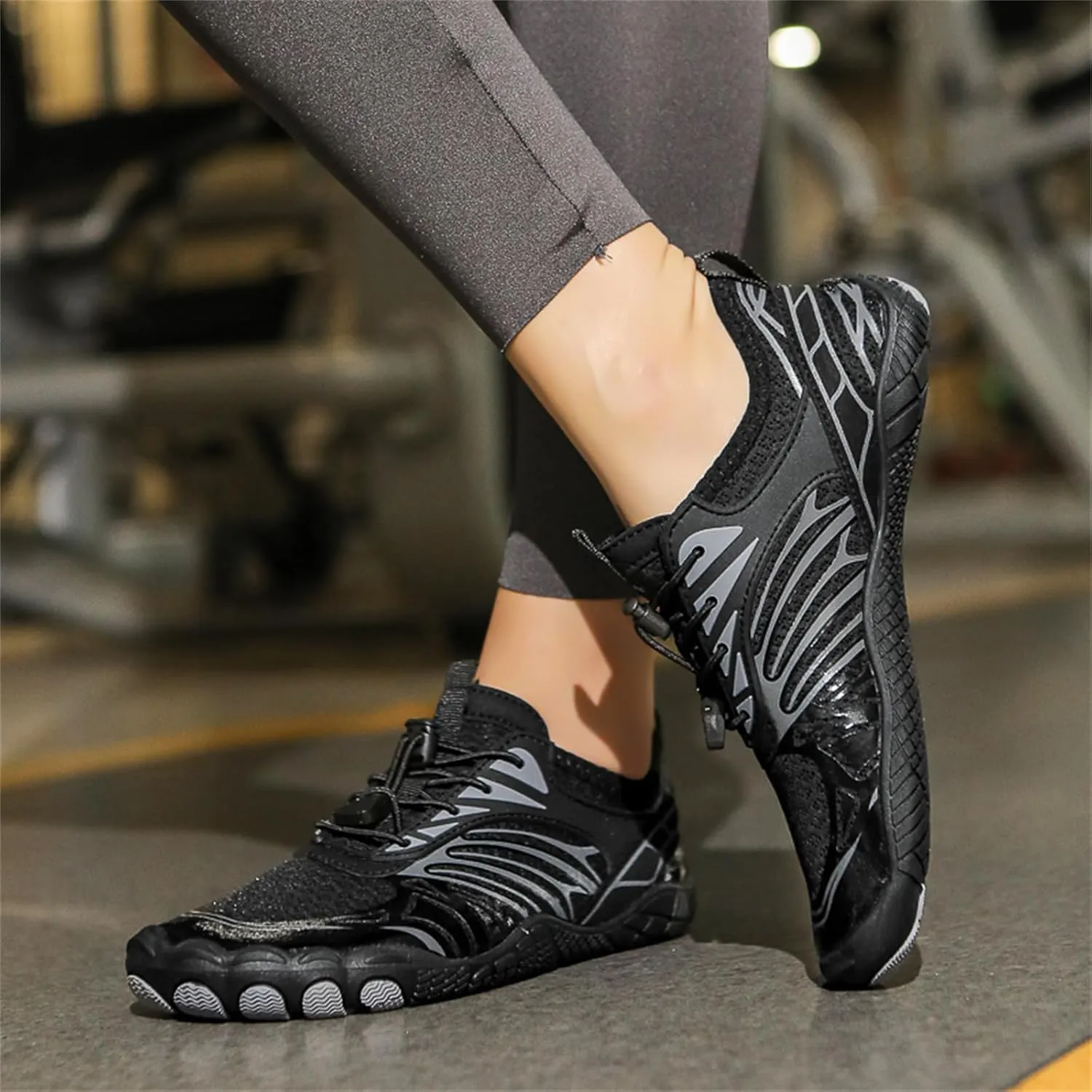 Hike Barefoot Shoes for Men Women Breathable Athletic Zero Drop Trail Walking Shoes with Wide Toe Box ealthy & Non-Slip Barefoot Shoe Running Sneakers Unisex