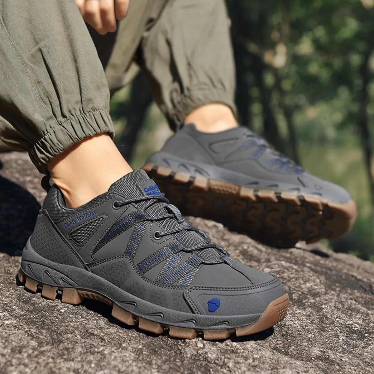 Hiking Shoes Mens Waterproof Mountain Trekking Shoes Women Breathable Walking Shoes Outdoor Sports Winter Boots