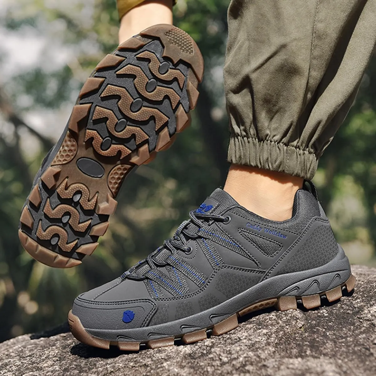 Hiking Shoes Mens Waterproof Mountain Trekking Shoes Women Breathable Walking Shoes Outdoor Sports Winter Boots