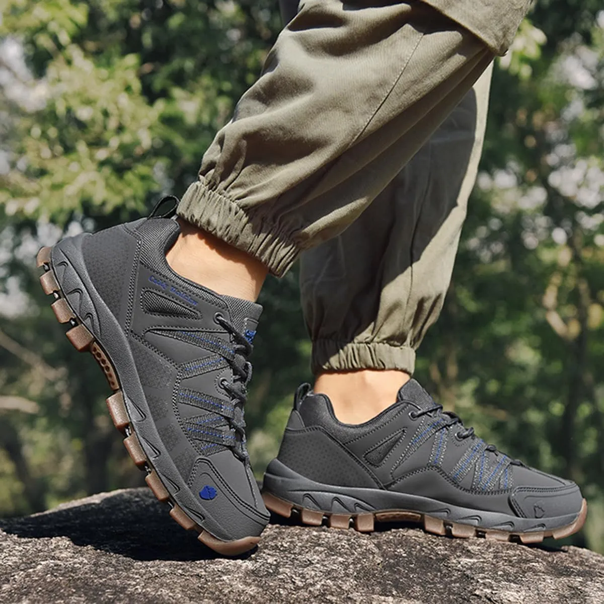 Hiking Shoes Mens Waterproof Mountain Trekking Shoes Women Breathable Walking Shoes Outdoor Sports Winter Boots