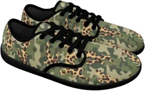 Jeiento Camouflage Theme Barefoot Shoes Men Zero Drop Shoes Mens Workout Shoes