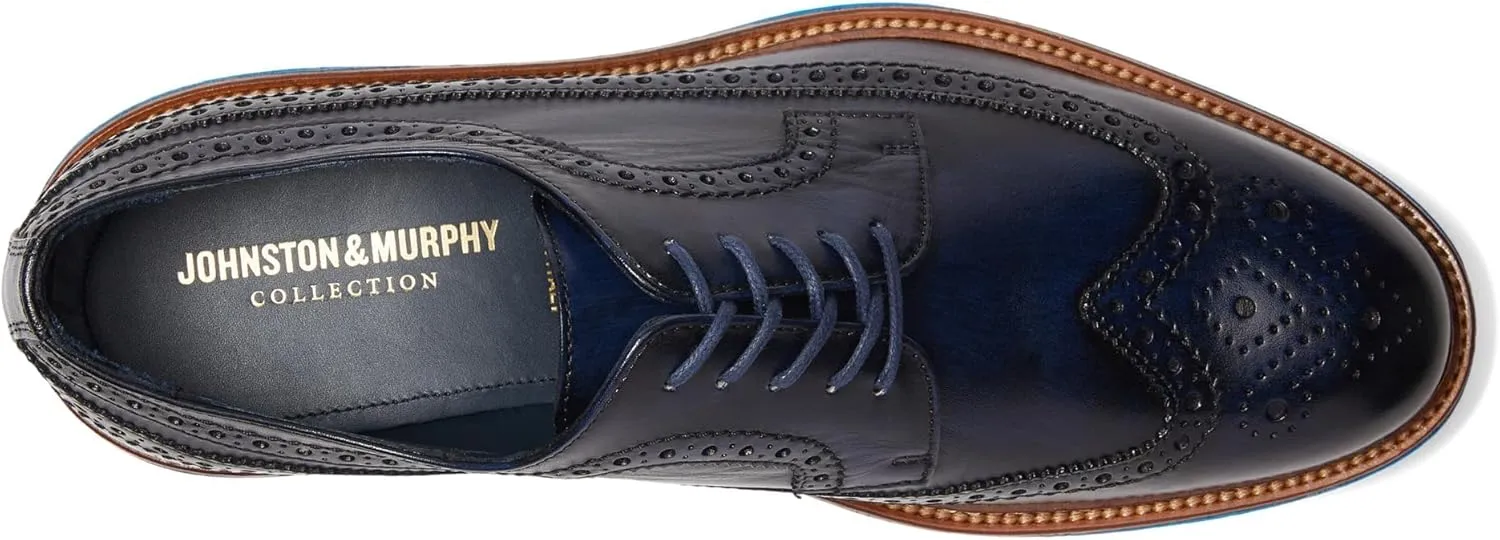 Johnston & Murphy Jenson Longwing Lace-Up Dress Casual Shoe