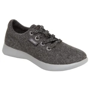 JSport Women's Arrow Lace Up Sneakers Grey 6.5