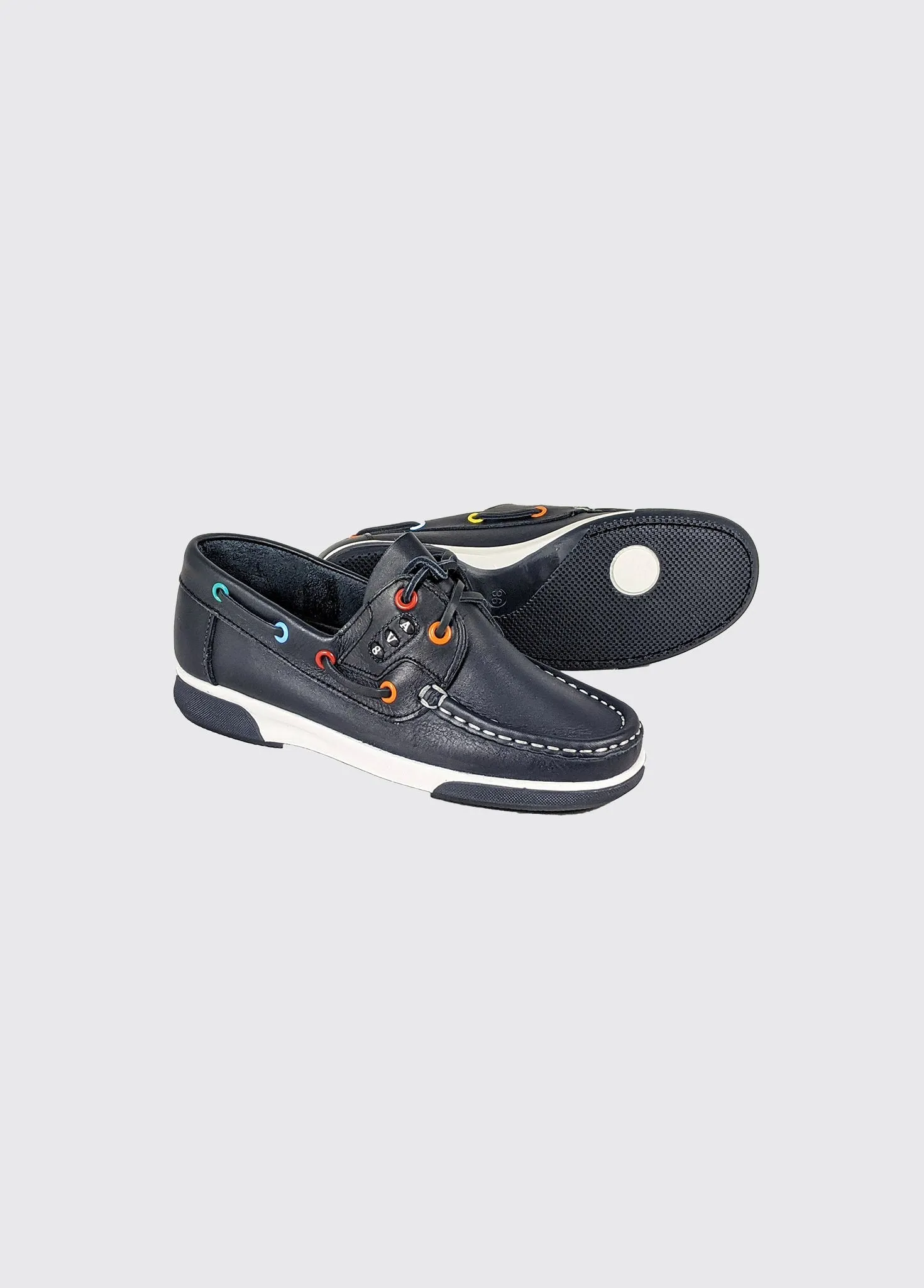 Kapley - Navy Rainbow Girls Shoe