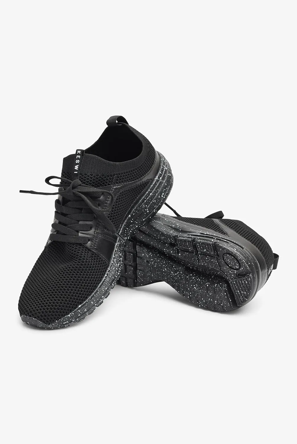 KESWI Athletic Lace Up Shoe with Removable Insole – Slip Resistant, Eco-Friendly Footwear – Work Shoes, Nurse Shoes