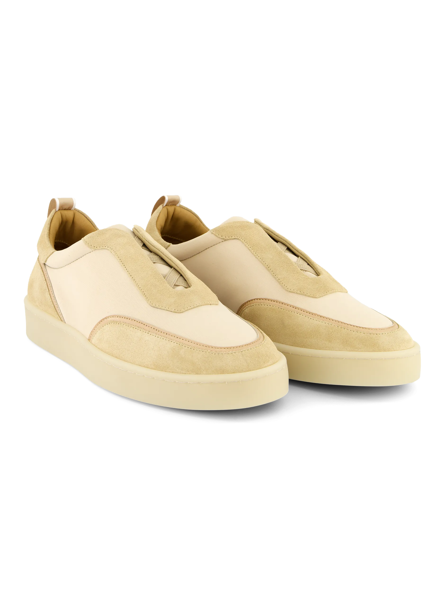 Leisure sneaker van suède