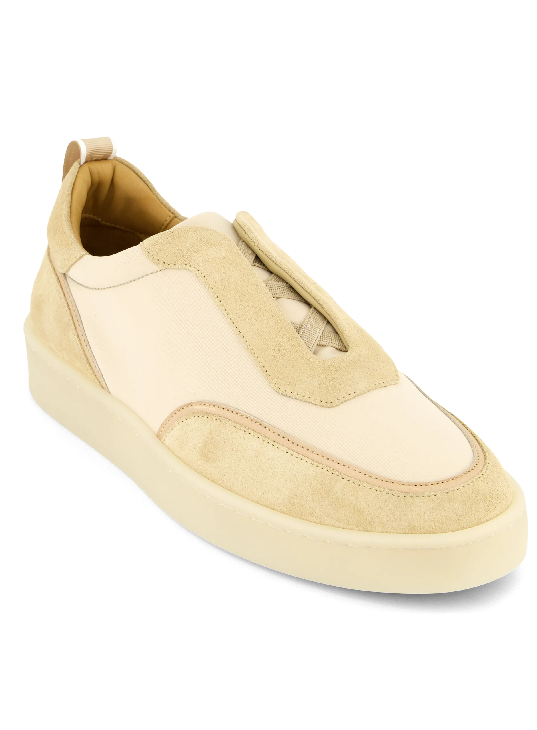 Leisure sneaker van suède