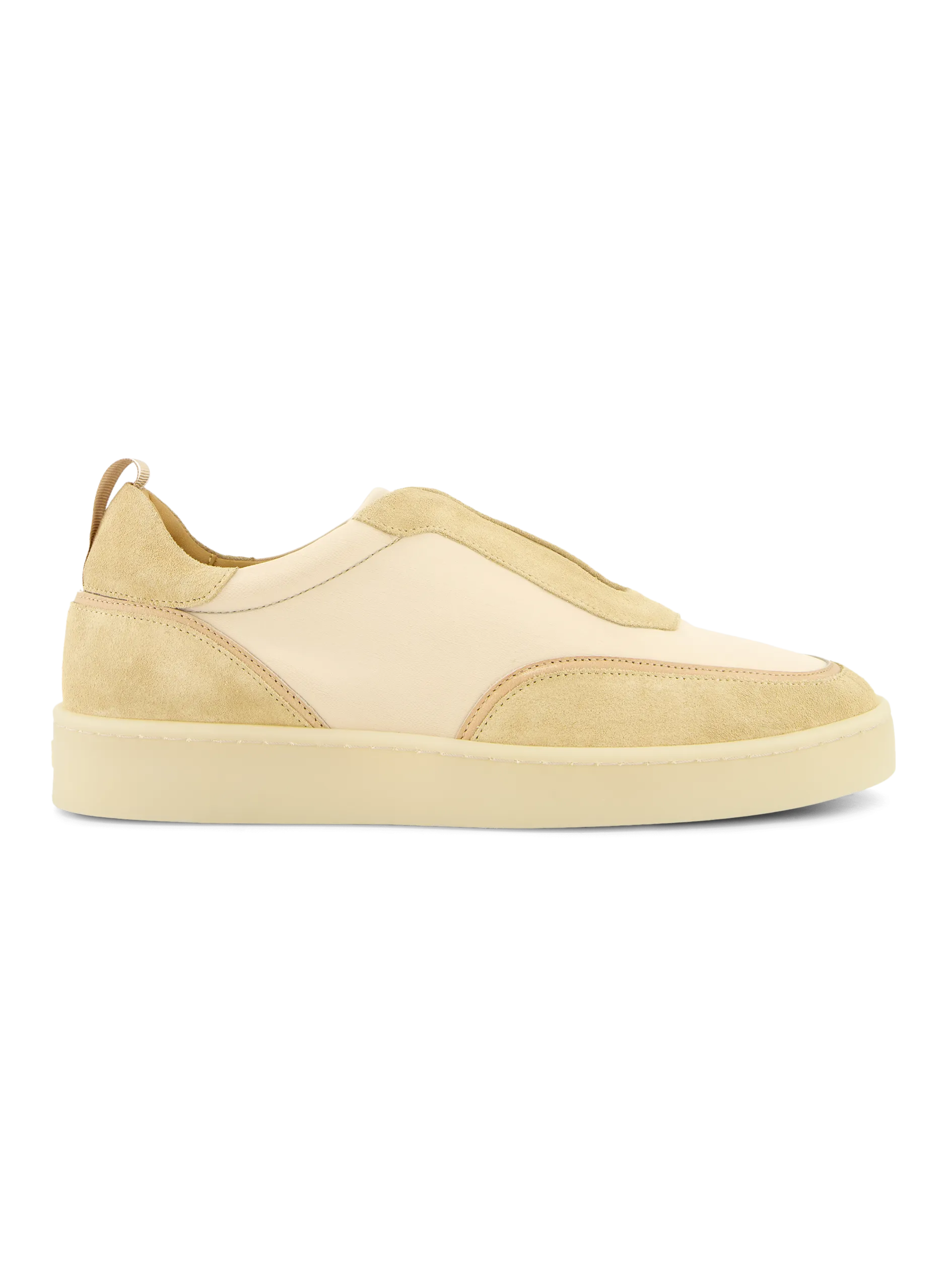 Leisure sneaker van suède