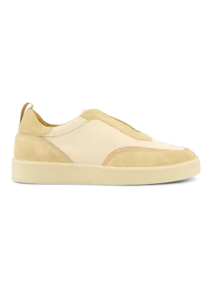Leisure sneaker van suède