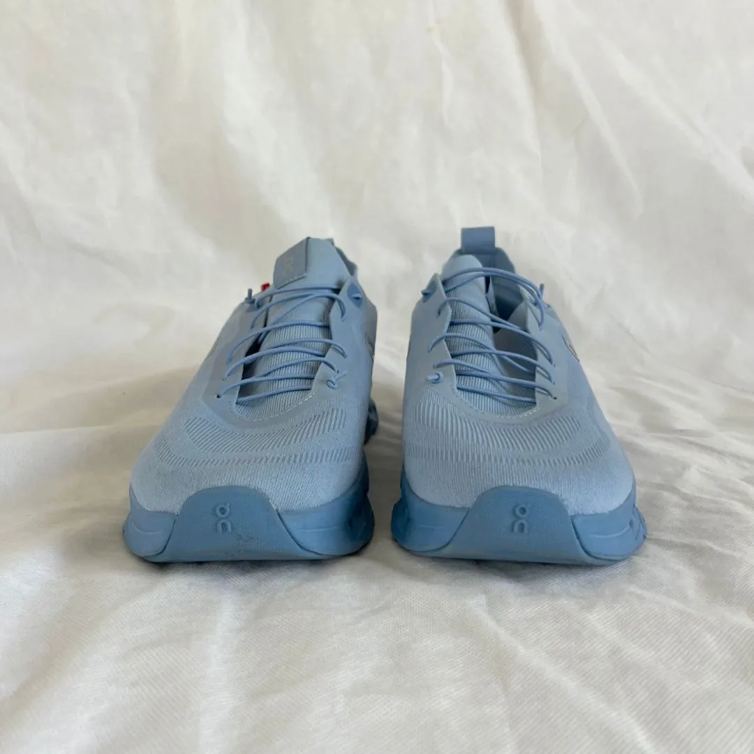 Loewe x On Cloudtilt Light Blue Stretch Recycled-Knit Sneaker Shoes, 45