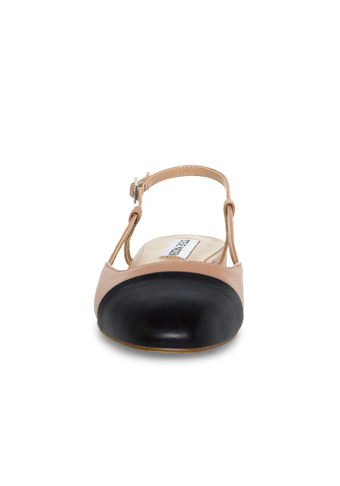 Low Heeled Ch  Pump - Tan