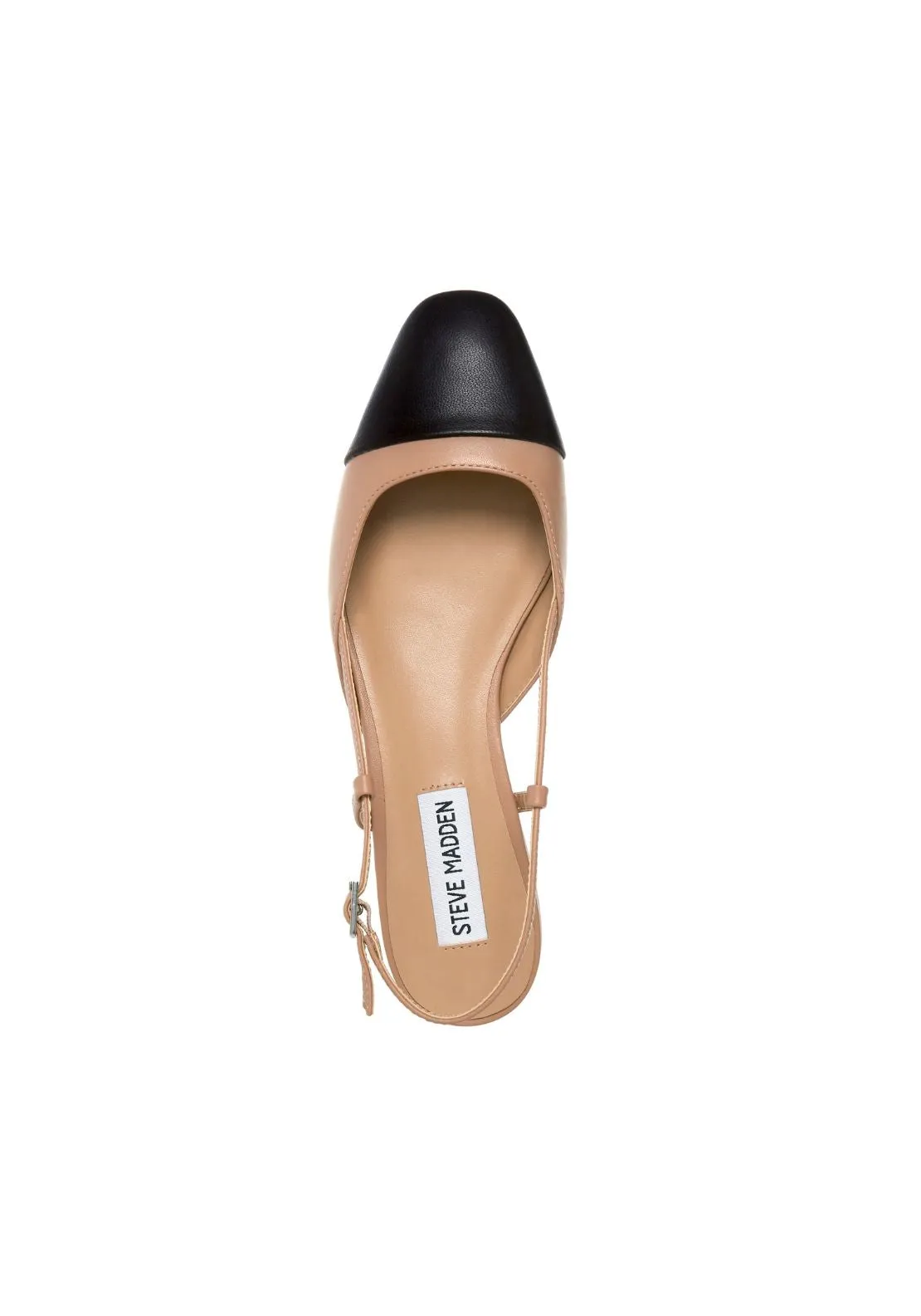 Low Heeled Ch  Pump - Tan