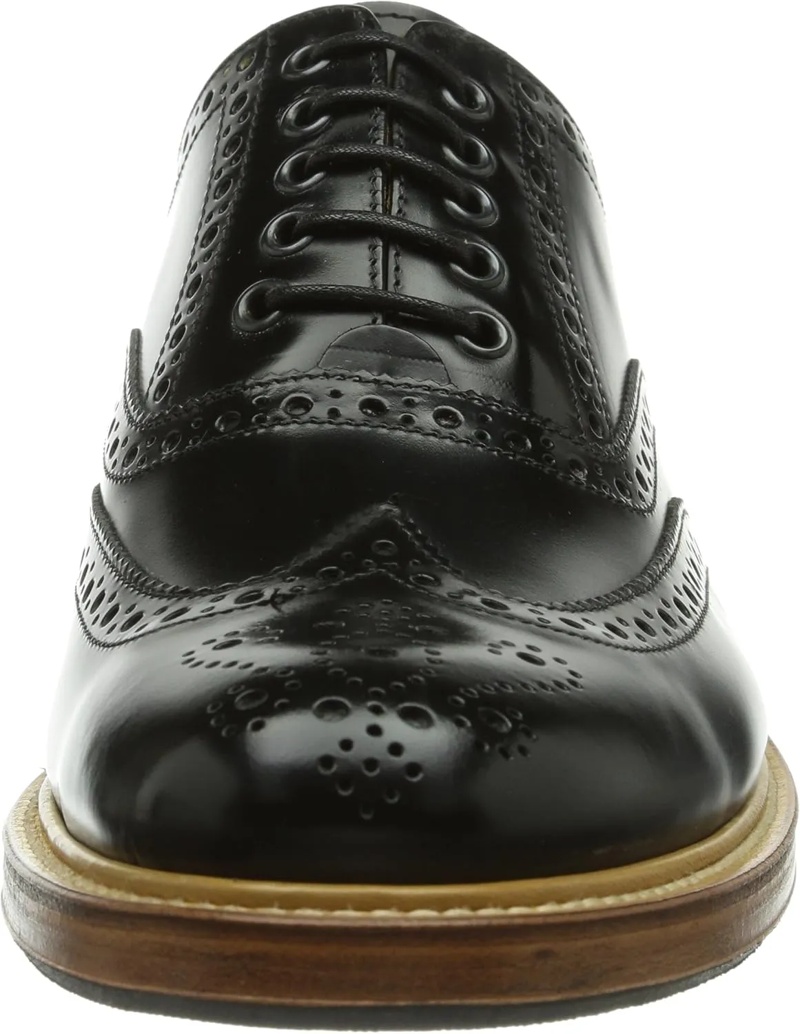 Men's Flats Brogue Low Lace-Up Shoes