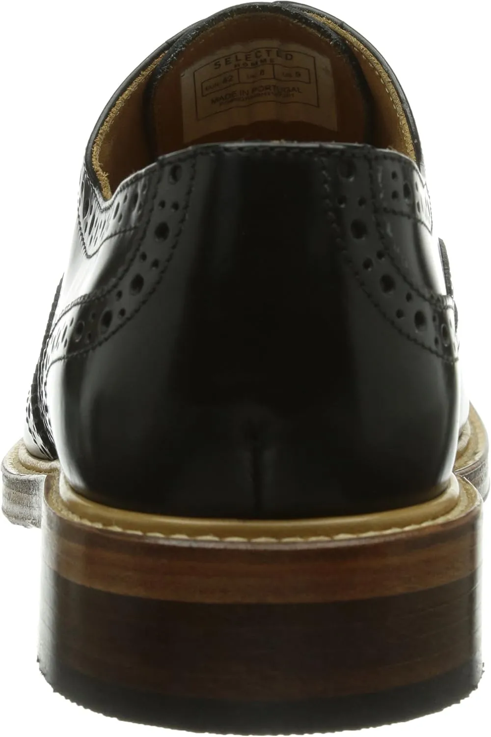 Men's Flats Brogue Low Lace-Up Shoes
