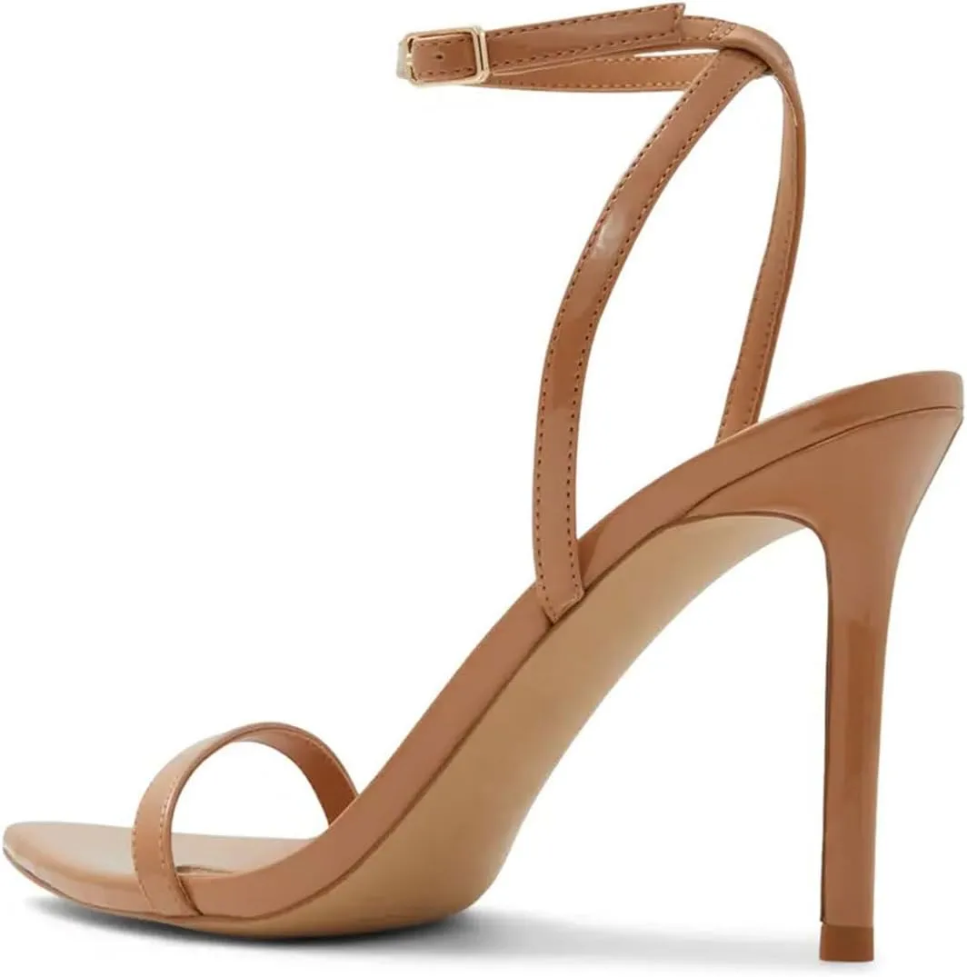 miss left Womens Open Pointed Toe Super High Heel Sandals Narrow Strap Buckle Stiletto Heels Pumps Chic Cocktail Club Dress Shoes Size 4-16 US