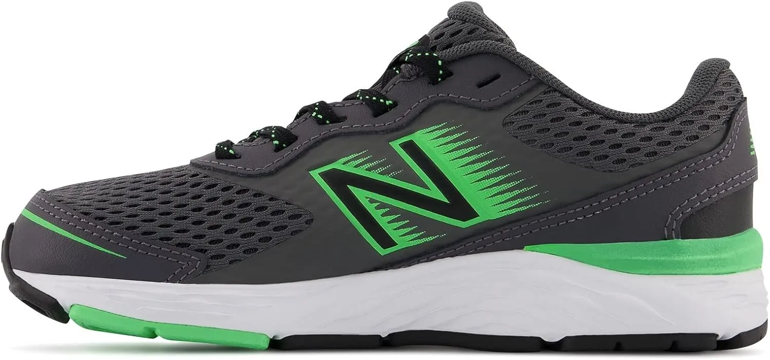 New Balance Kids' 680 V6 Lace-up Running Shoe