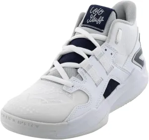 New Balance Unisex FuelCell Coco V1 Hard Court Tennis Shoe, White/Eclipse/Arctic Fox, 8.5 US Men