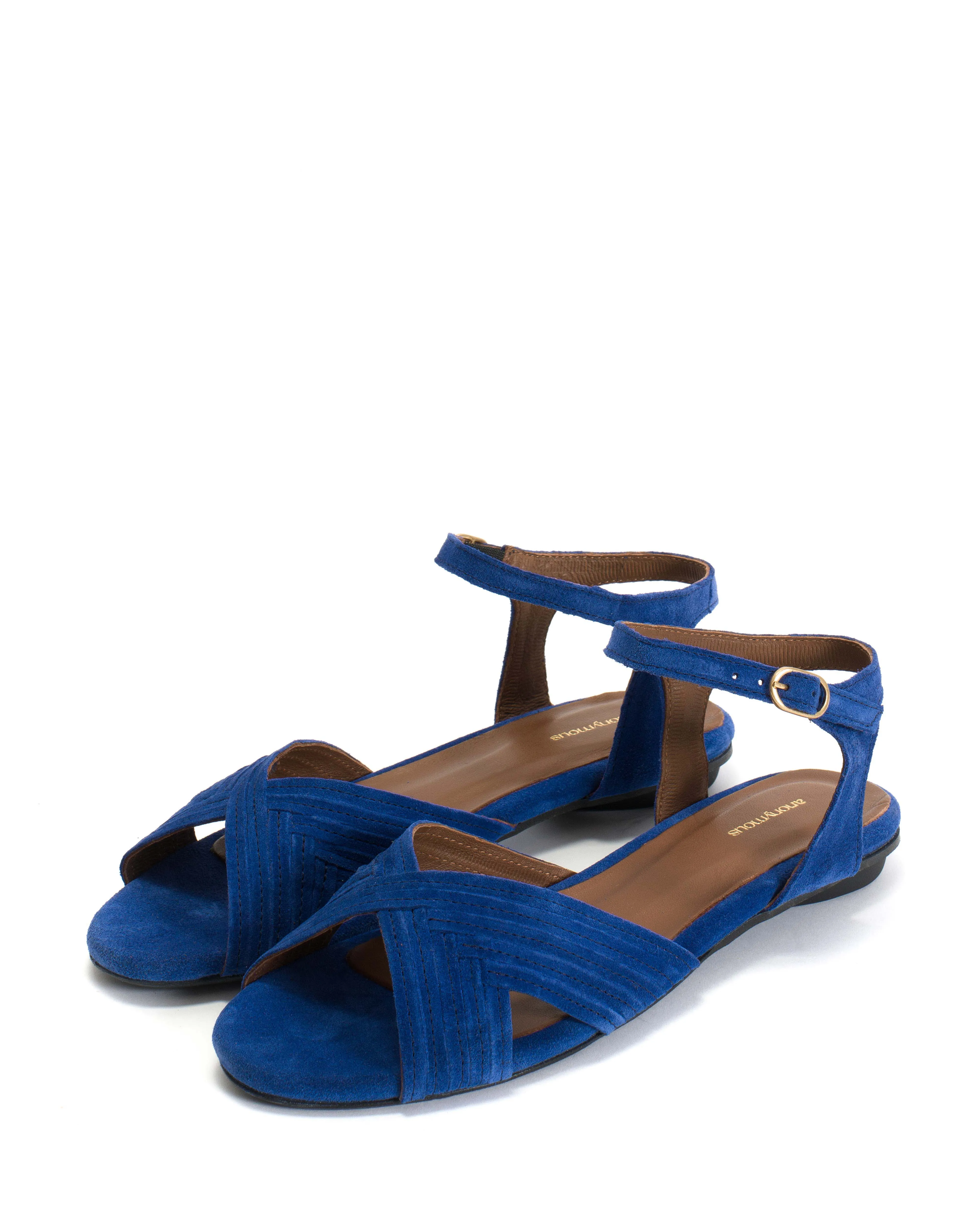 Niabi 10 Calf suede Electric blue