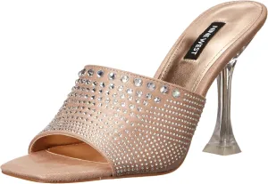 Nine West Women's Ziptip Rhinestone Heeled Sandal