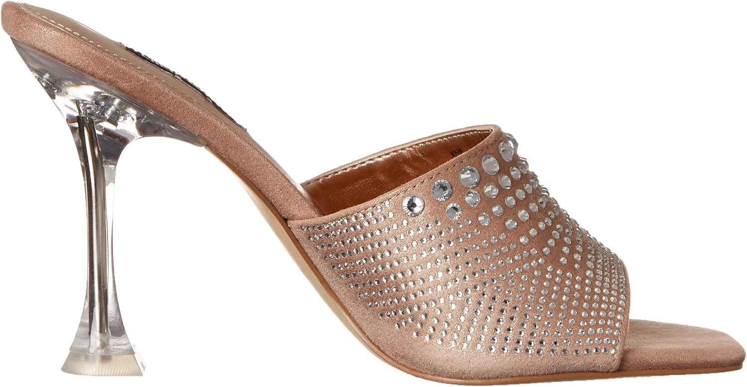 Nine West Women's Ziptip Rhinestone Heeled Sandal