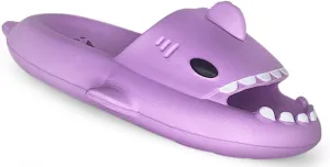 NORTY Boys Girls Unisex Toddler to Big Kid Lightweight Novelty Shark Slide Slipper